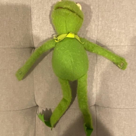 Fisher Price Vintage Kermit The Frog Muppet Detective Plush - 1981 - Picture 5 of 8